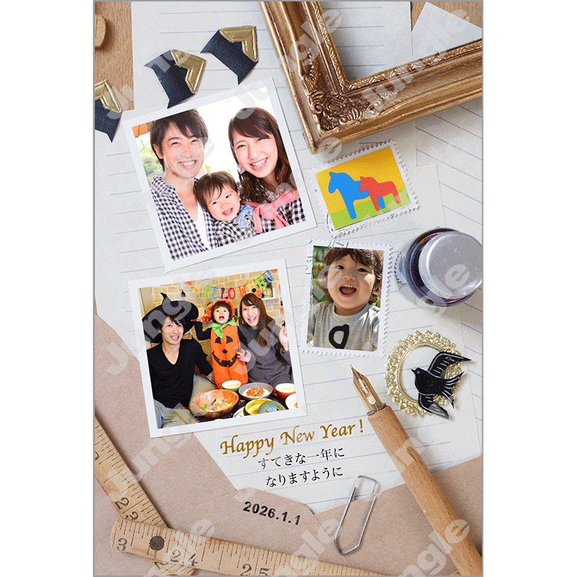 KADOKAWA 午年賀(フォト/おしゃれ)025 [画像コンテンツ]