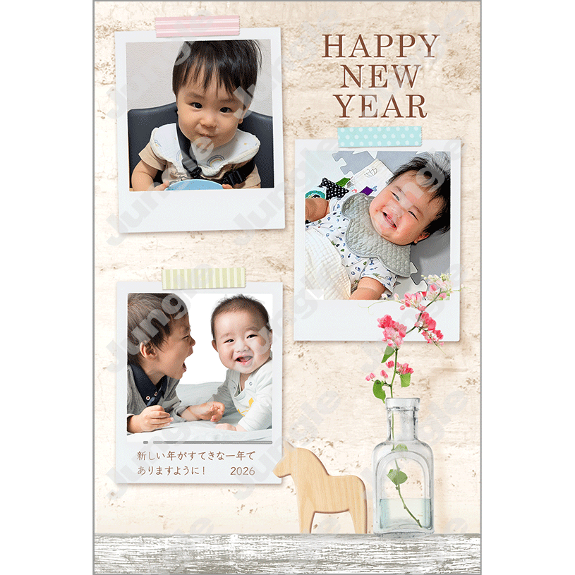 KADOKAWA 午年賀(フォト/おしゃれ)028 [画像コンテンツ]