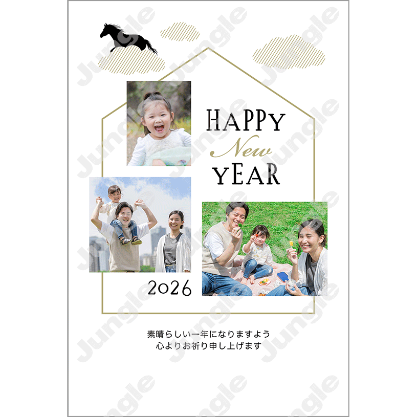 KADOKAWA 午年賀(フォト/デザイン)037 [画像コンテンツ]