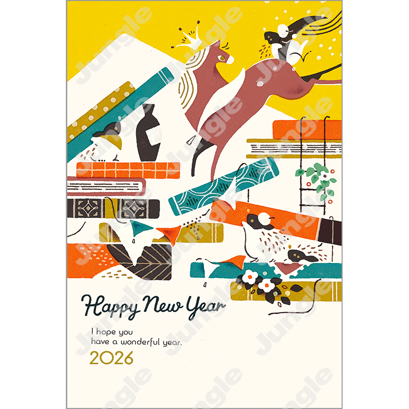 KADOKAWA 午年賀(もらおしゃ/おしゃれ)090 [画像コンテンツ]